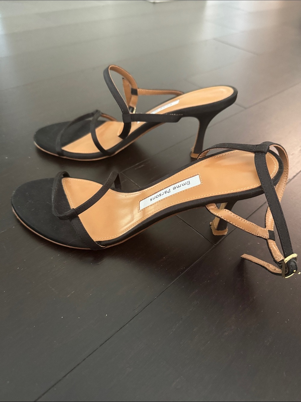 Emme Parsons Satin Loop Heels - Picture 7 of 7
